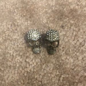 Fun skull earrings